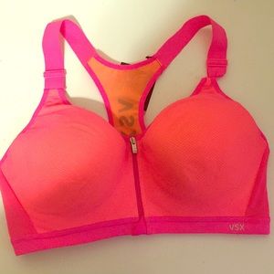 Victoria’s Secret VSX  Zip Up Sports Bra - NWT